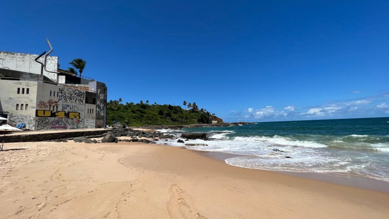 Lindo Vista Mar Na Praia Do Buracao - Rio Vermelho Salvador Esterno foto